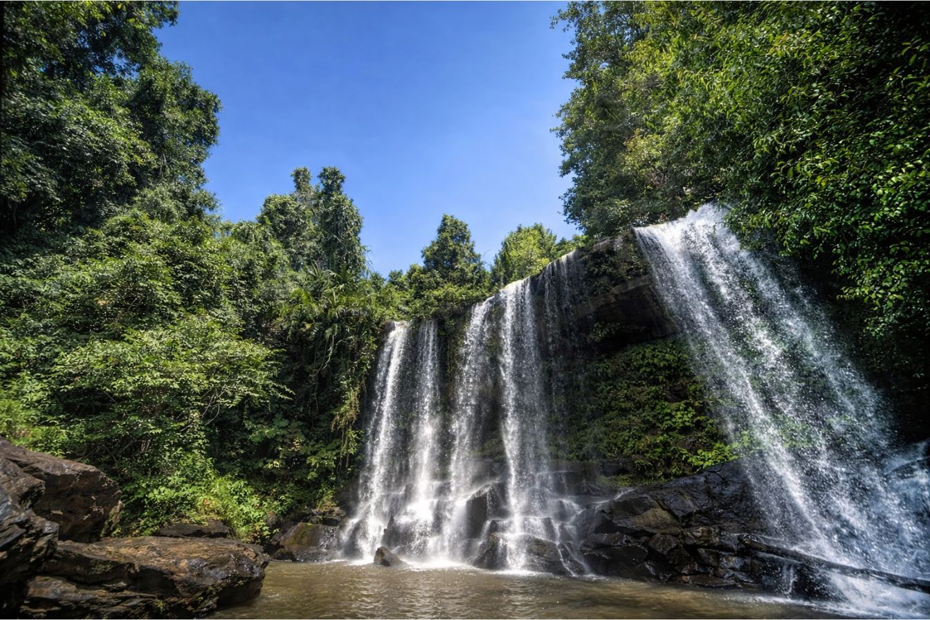 Phnom Kulen Tours – Best Waterfall &amp; Ancient Ruins Adventures Cambodia