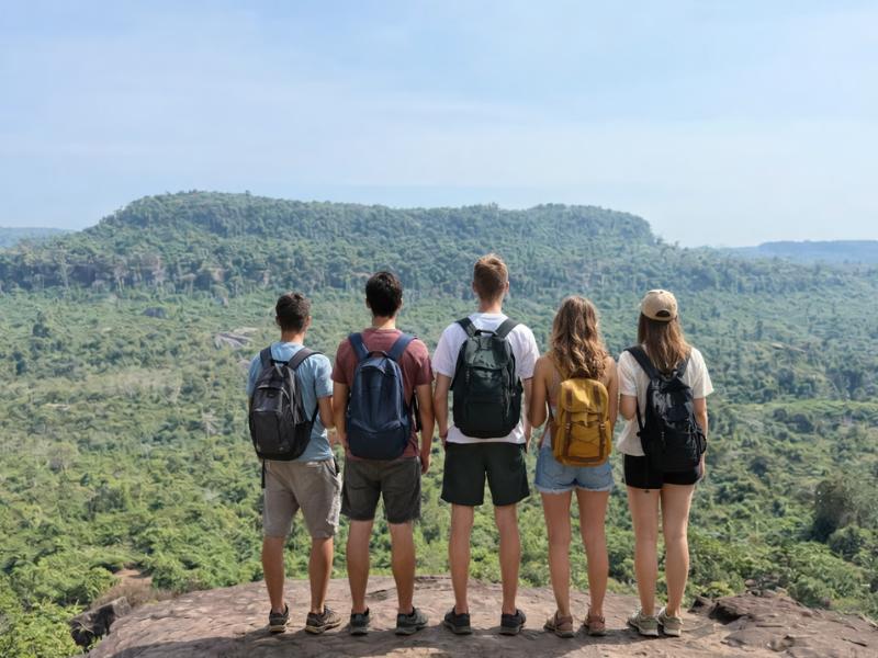 our team in Phnom Kulen